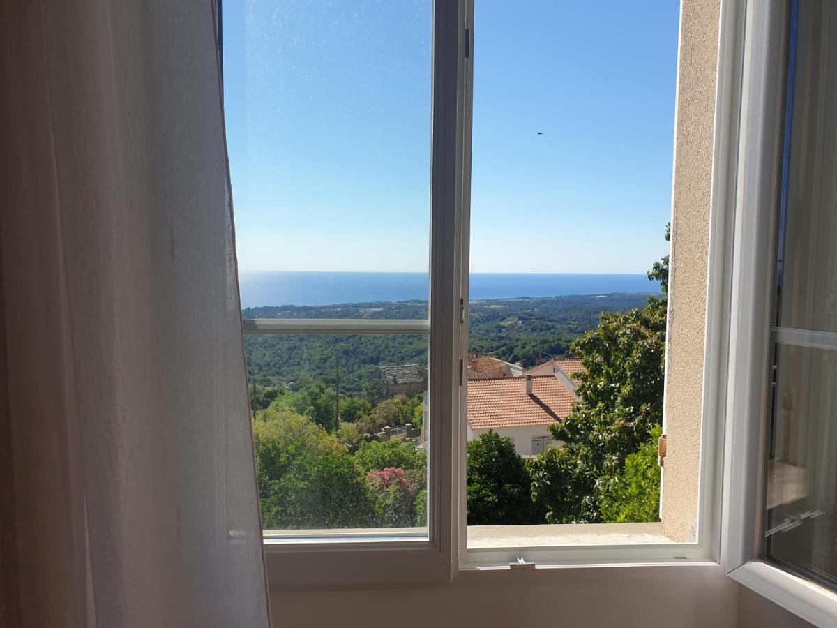 Chambres D'Hote A Caserella, Maison De Village Renovee Avec Vue Sur Mer Valle-di-Campoloro Buitenkant foto