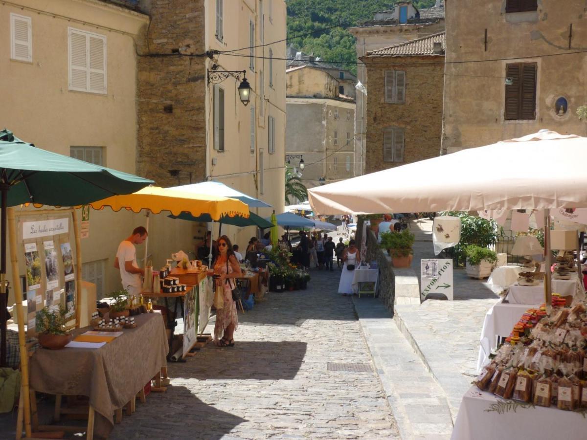 Chambres D'Hote A Caserella, Maison De Village Renovee Avec Vue Sur Mer Valle-di-Campoloro Buitenkant foto