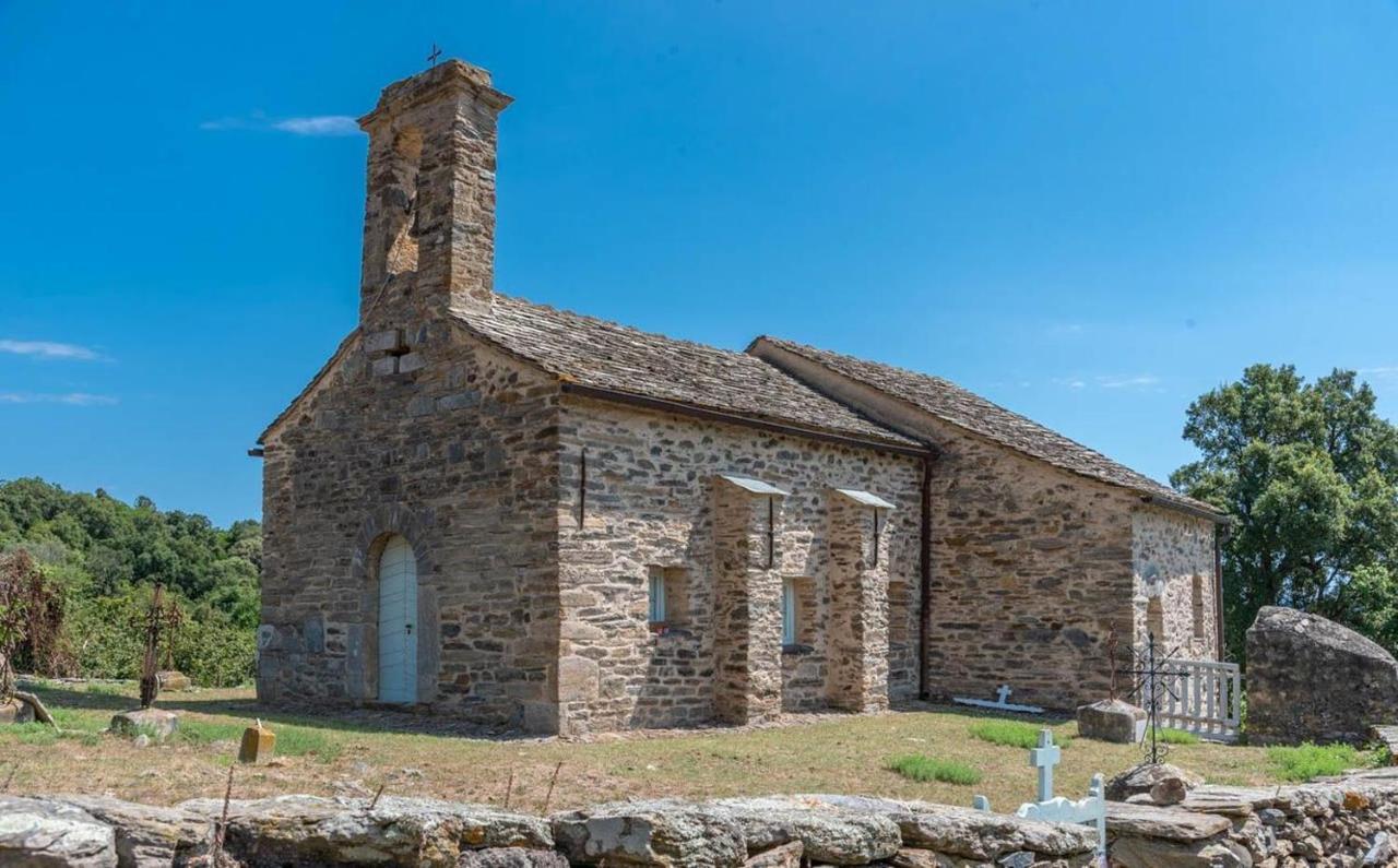 Chambres D'Hote A Caserella, Maison De Village Renovee Avec Vue Sur Mer Valle-di-Campoloro Buitenkant foto