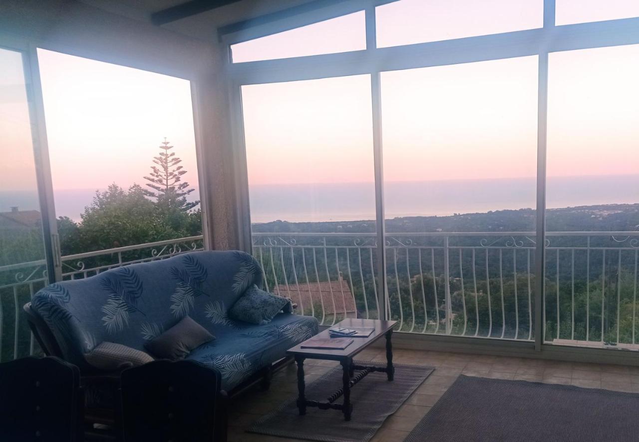 Chambres D'Hote A Caserella, Maison De Village Renovee Avec Vue Sur Mer Valle-di-Campoloro Buitenkant foto