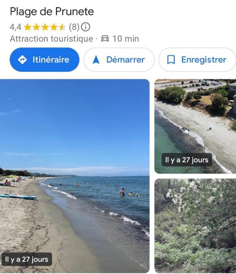 Chambres D'Hote A Caserella, Maison De Village Renovee Avec Vue Sur Mer Valle-di-Campoloro Buitenkant foto