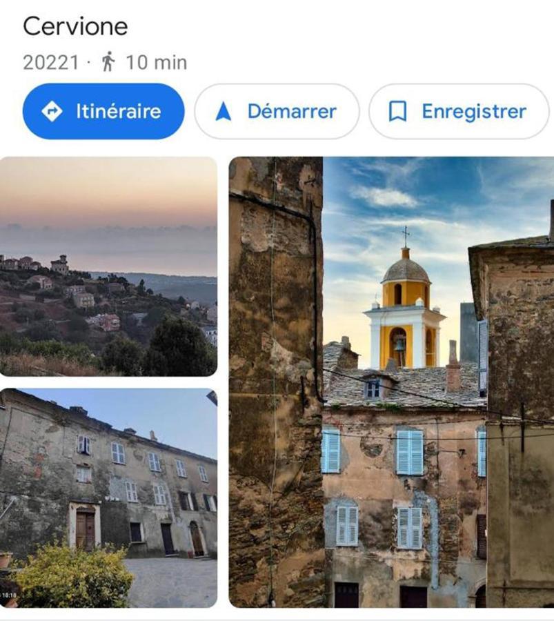 Chambres D'Hote A Caserella, Maison De Village Renovee Avec Vue Sur Mer Valle-di-Campoloro Buitenkant foto